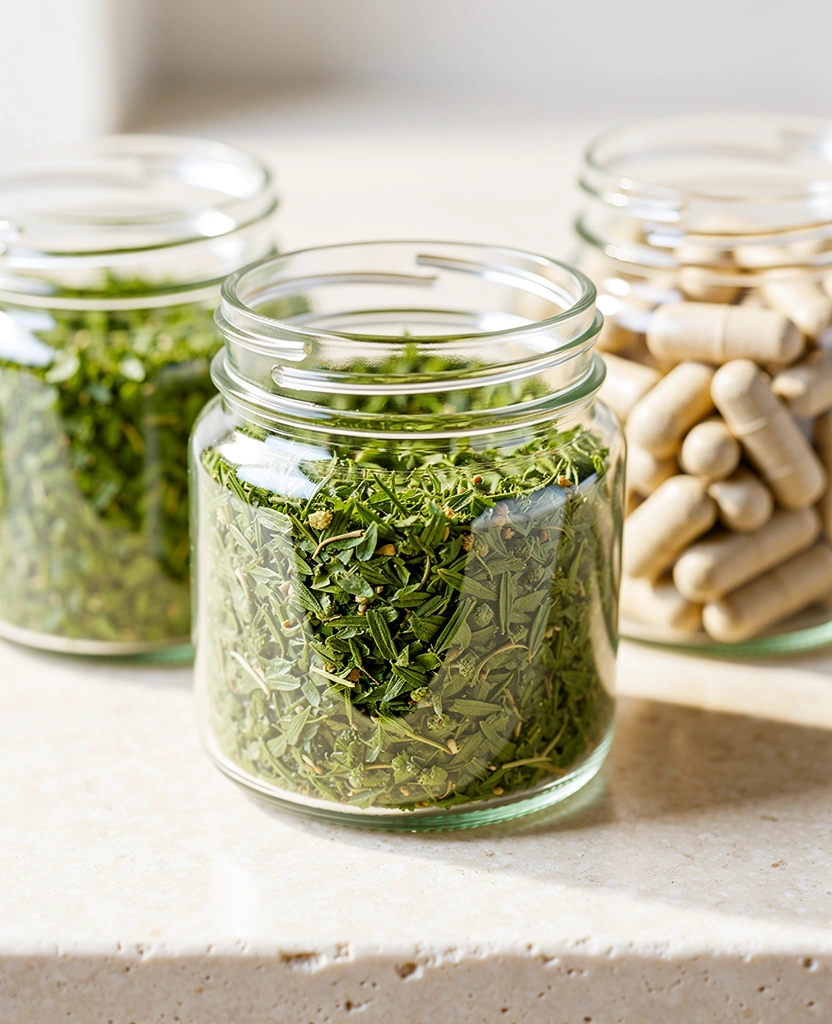 Natural supplements and wellness clarity